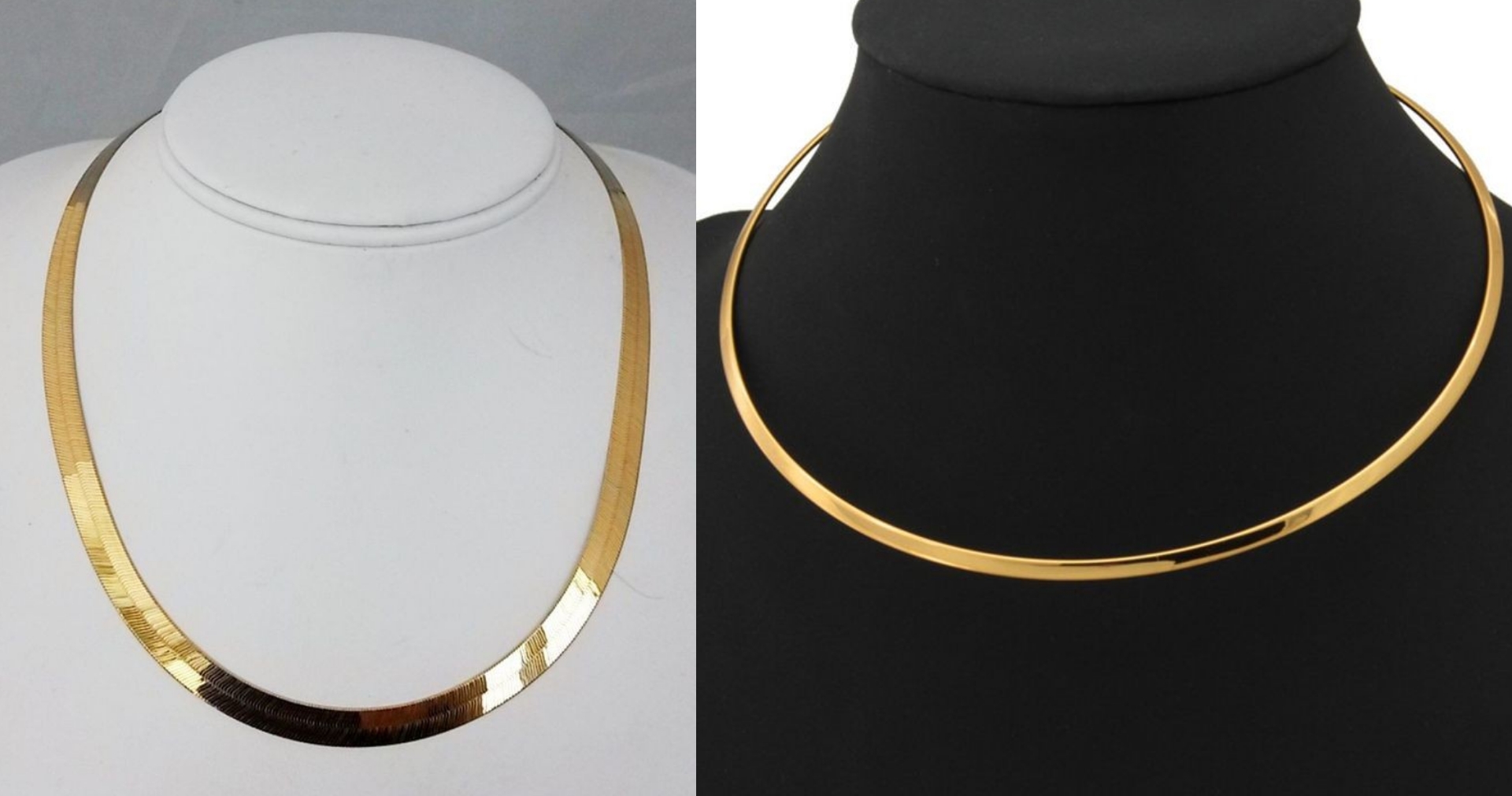 Gold Short Necklace 1