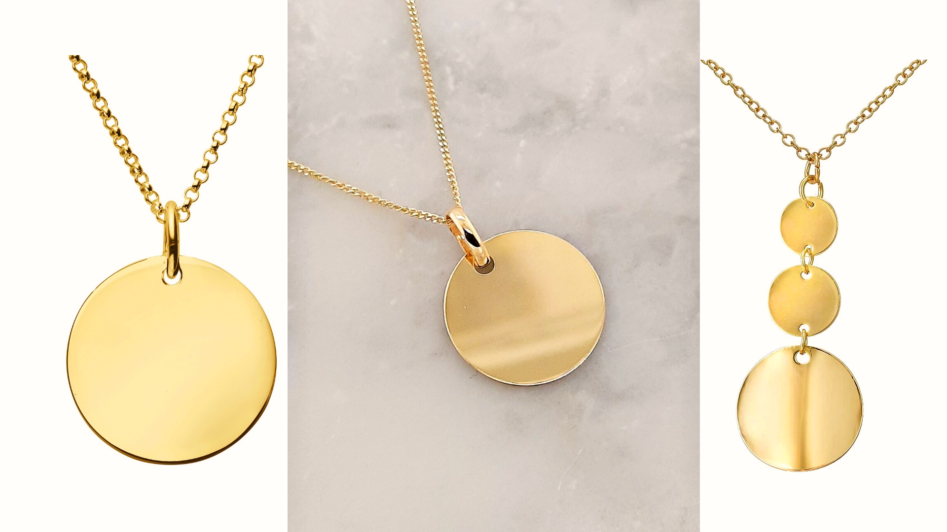 Gold Short Necklace 2