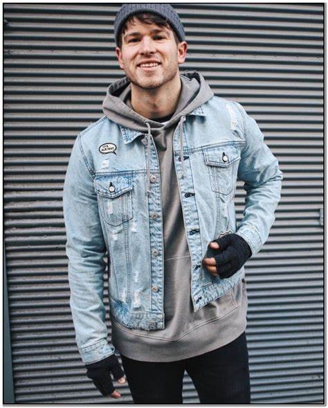 Jean Jackets Over Hoodies