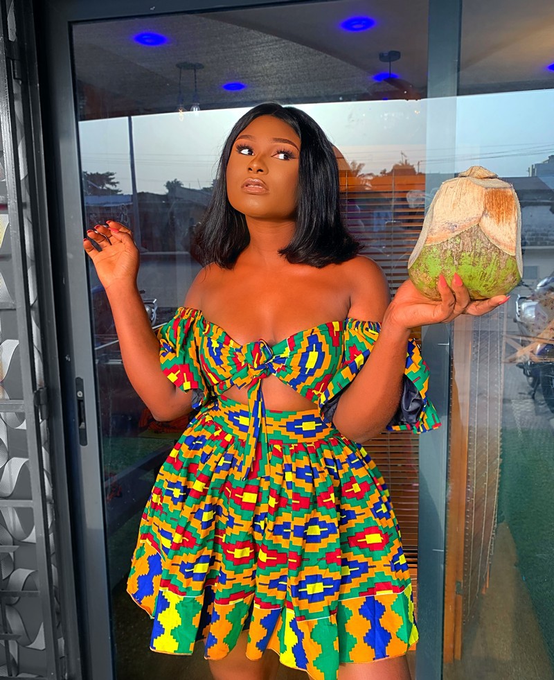 Two-Piece Dress ankara sexy 