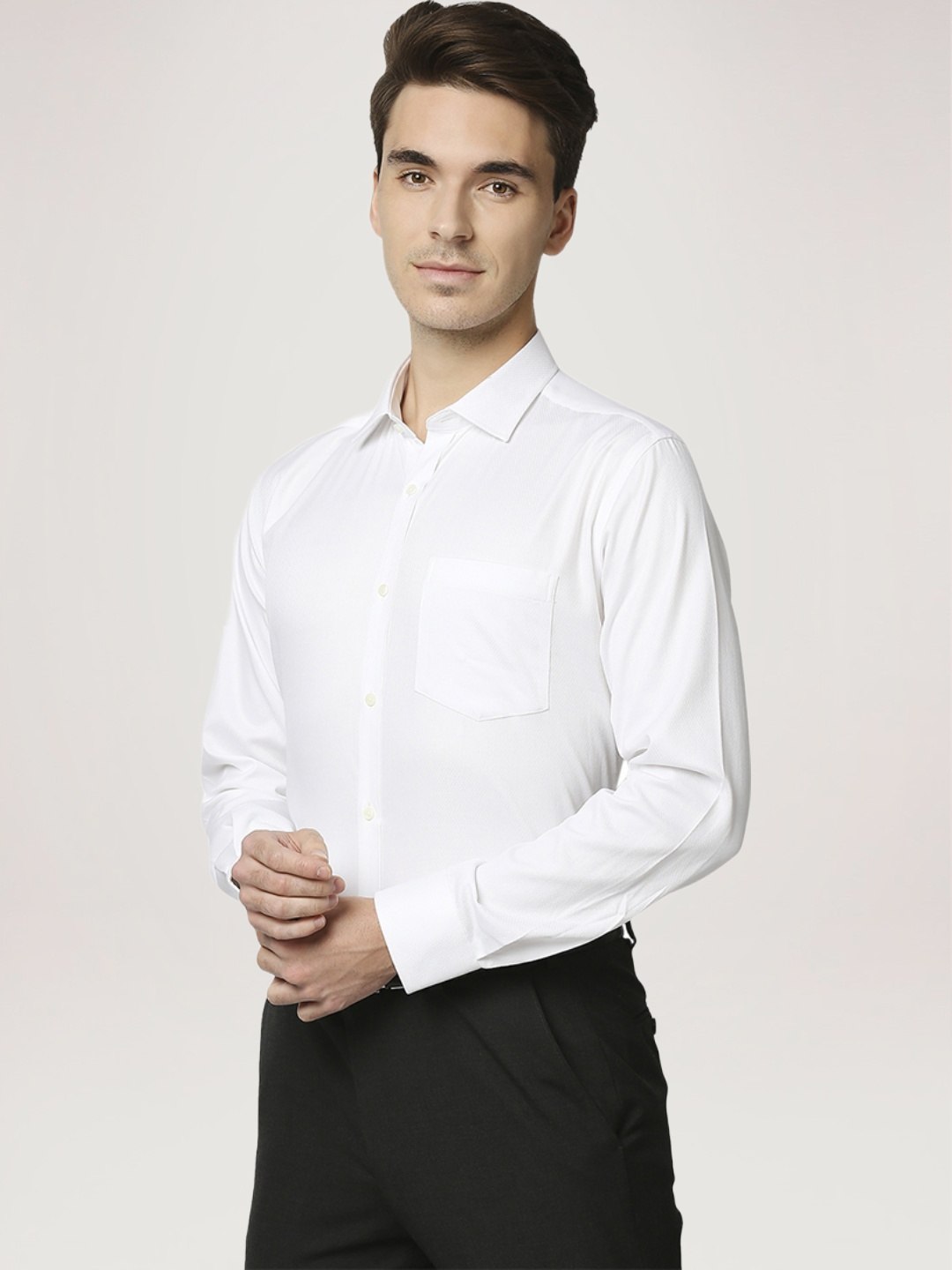 White Work Shirts smart