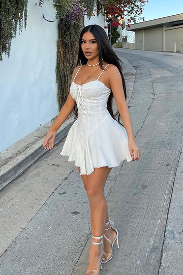 White Sexy Dress latest