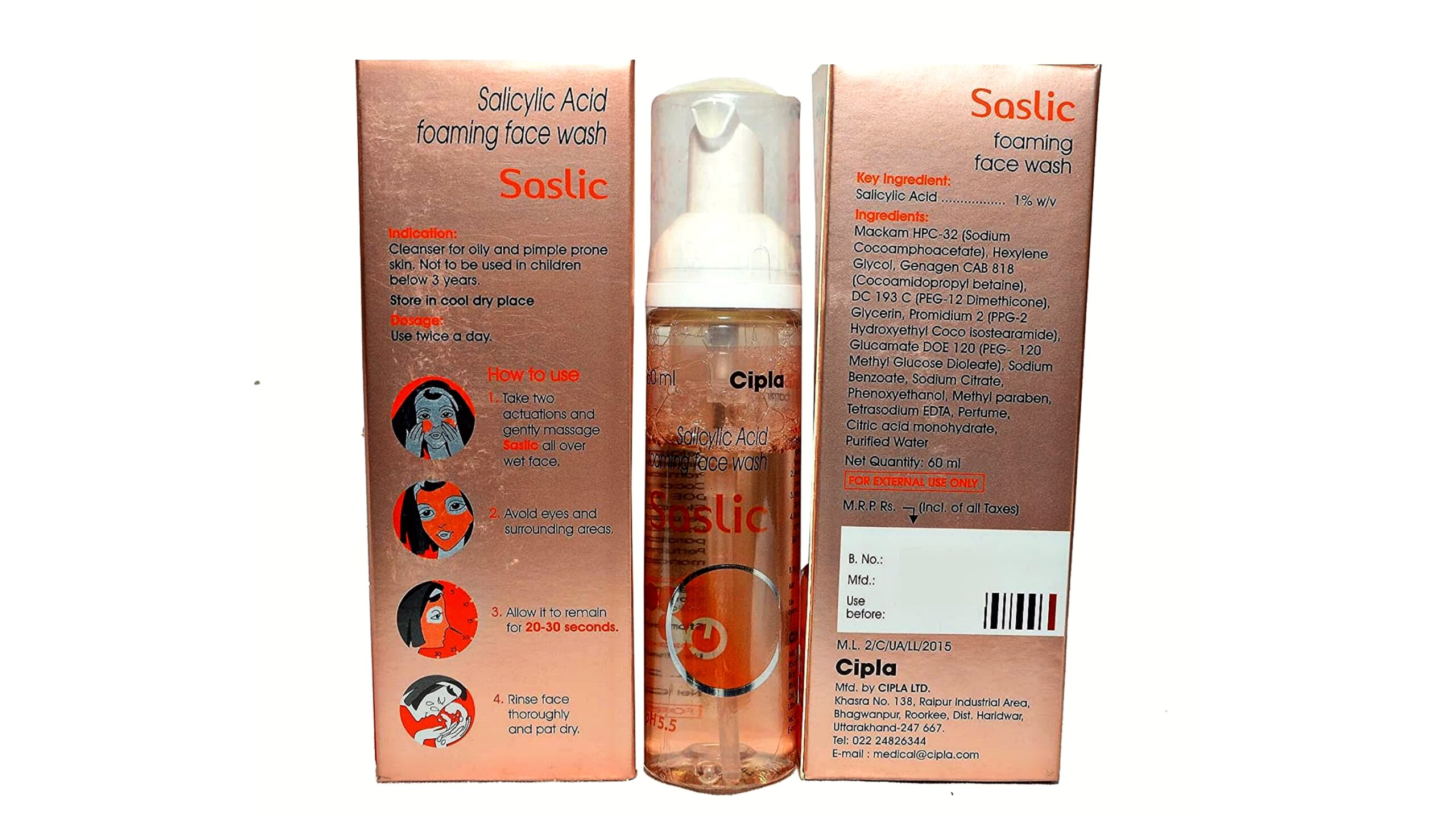 Cipla Face Wash for Acne Prone Skin Fashonation