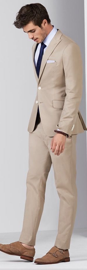 Suit Combinations Trick for Men in Tan 002