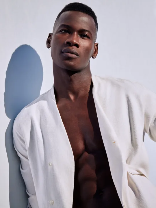David Agbodji: Black male models