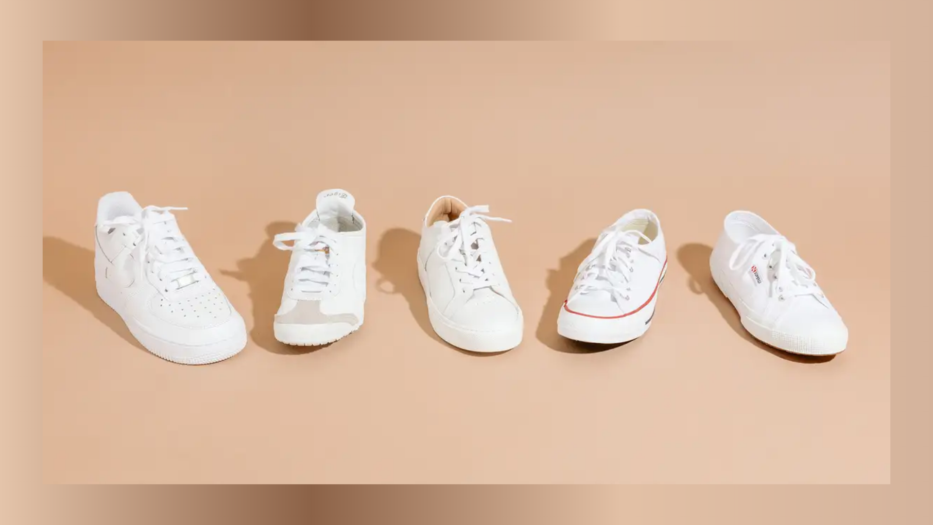 wardrobe staples white sneakers