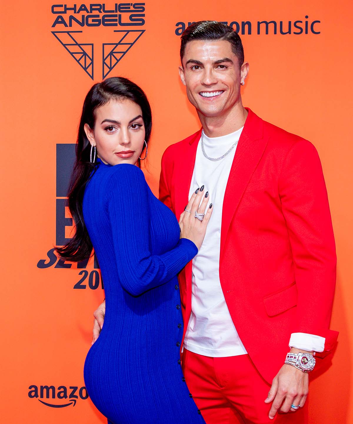 footballers wives; ronaldo and georgina