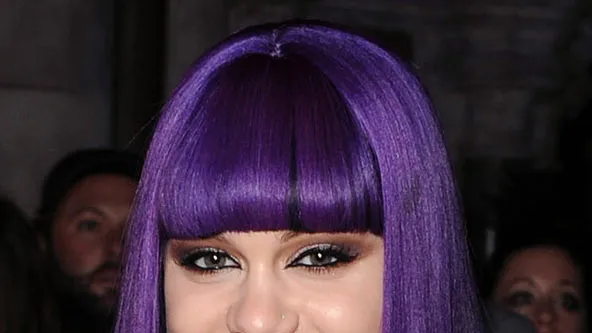 Purple Hair Dye: sexy purple bob