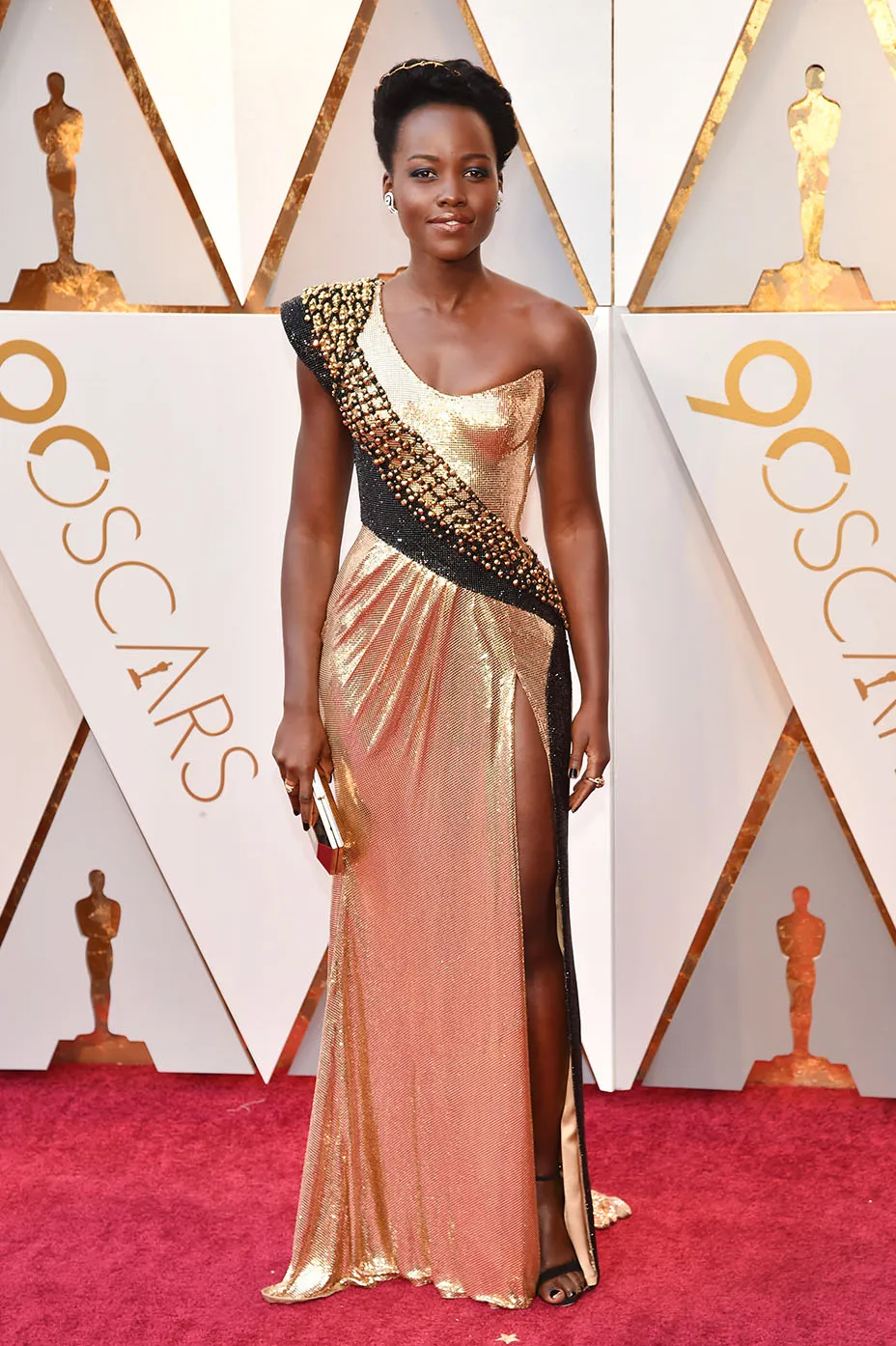 Top Fashion Brands Worn by Celebrities: Lupita Nyong'o in Prada