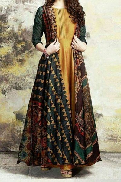 DOUBLE LAYERED KURTI
