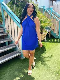  Jasmine Halter Short Wedding Dresses