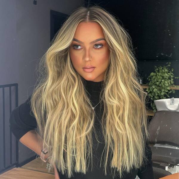 Women's Hairstyles long beach wave