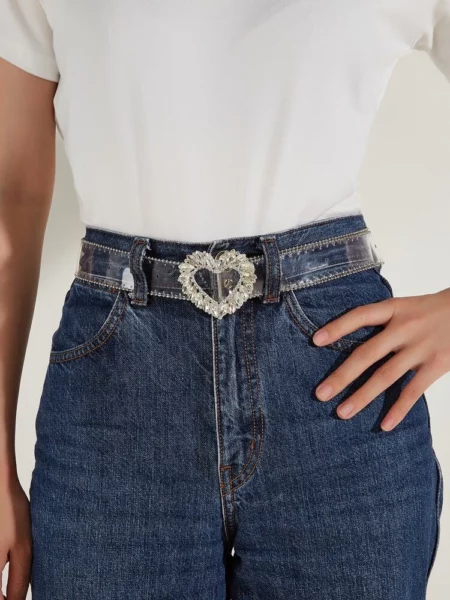What Belts are in Style this Season: transparent belts