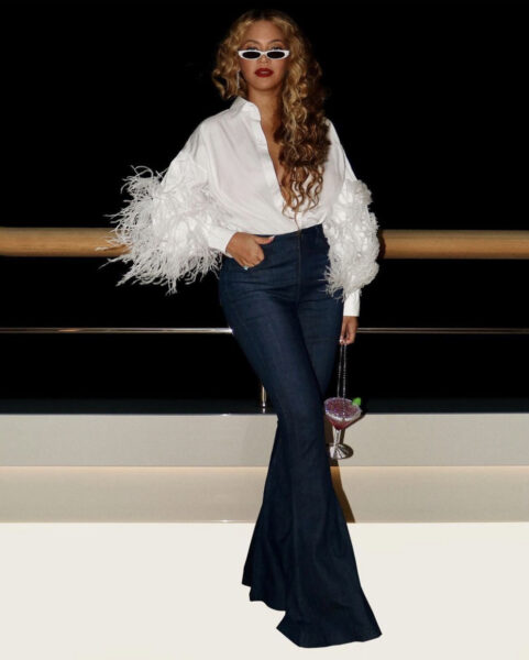 beyonce: Bell Bottom Jeans