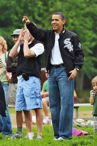 Dad Jeans: Barack Obama Casual style