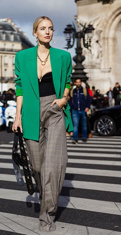oversized suits: Trends in Women Suits
