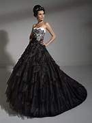Black Wedding dresses 1