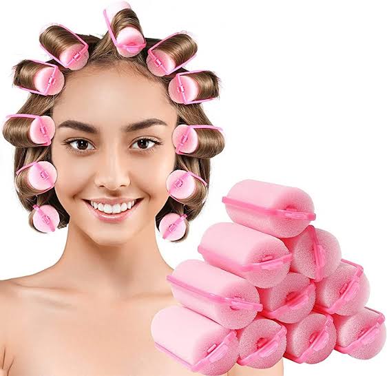 Hair rollers foam