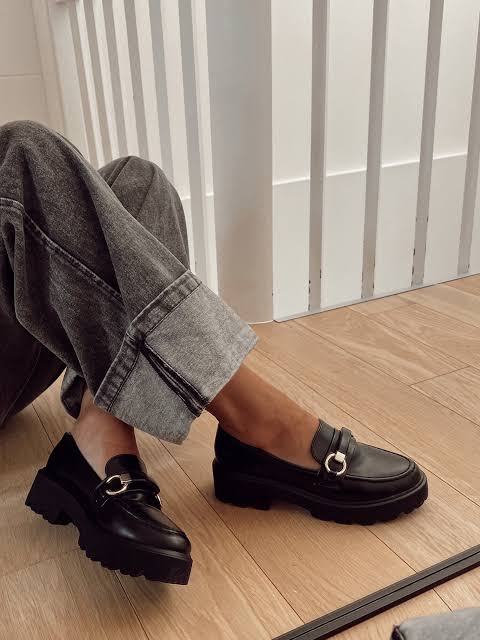 fashion trends lug sole loafers