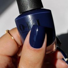 nail shades for fall Blue