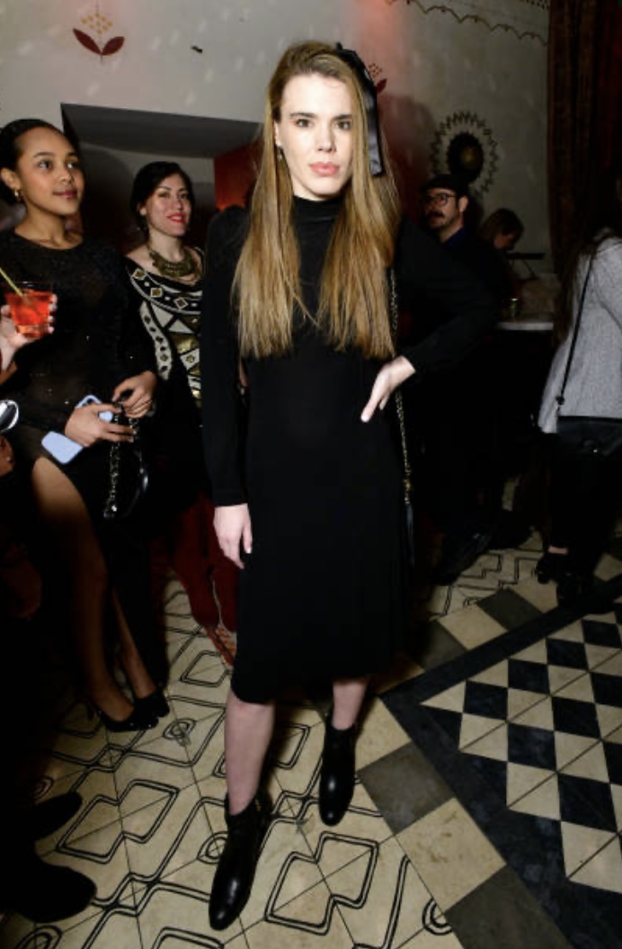 Brana Dane black dress