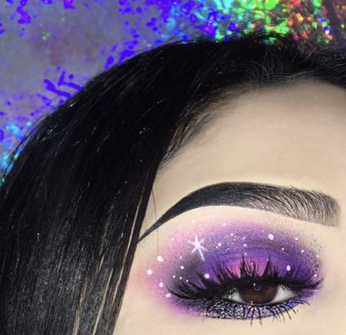 Galaxy Glam: Eyeshadow Looks