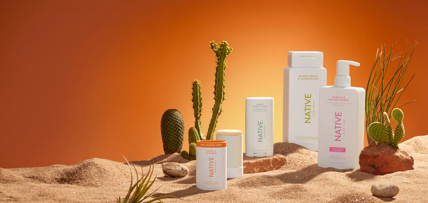 Native Body Wash for sensitive skin