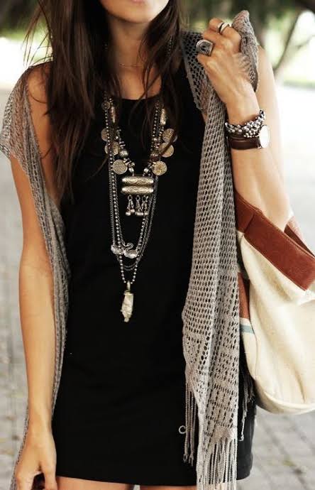 How to Style Boho Jewelry: Layering