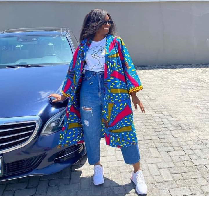 Ankara Kimono