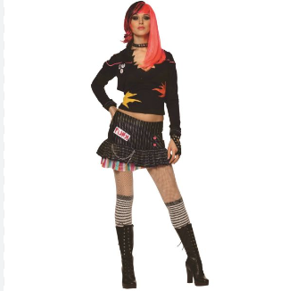DIY Halloween costumes Punk Rocker