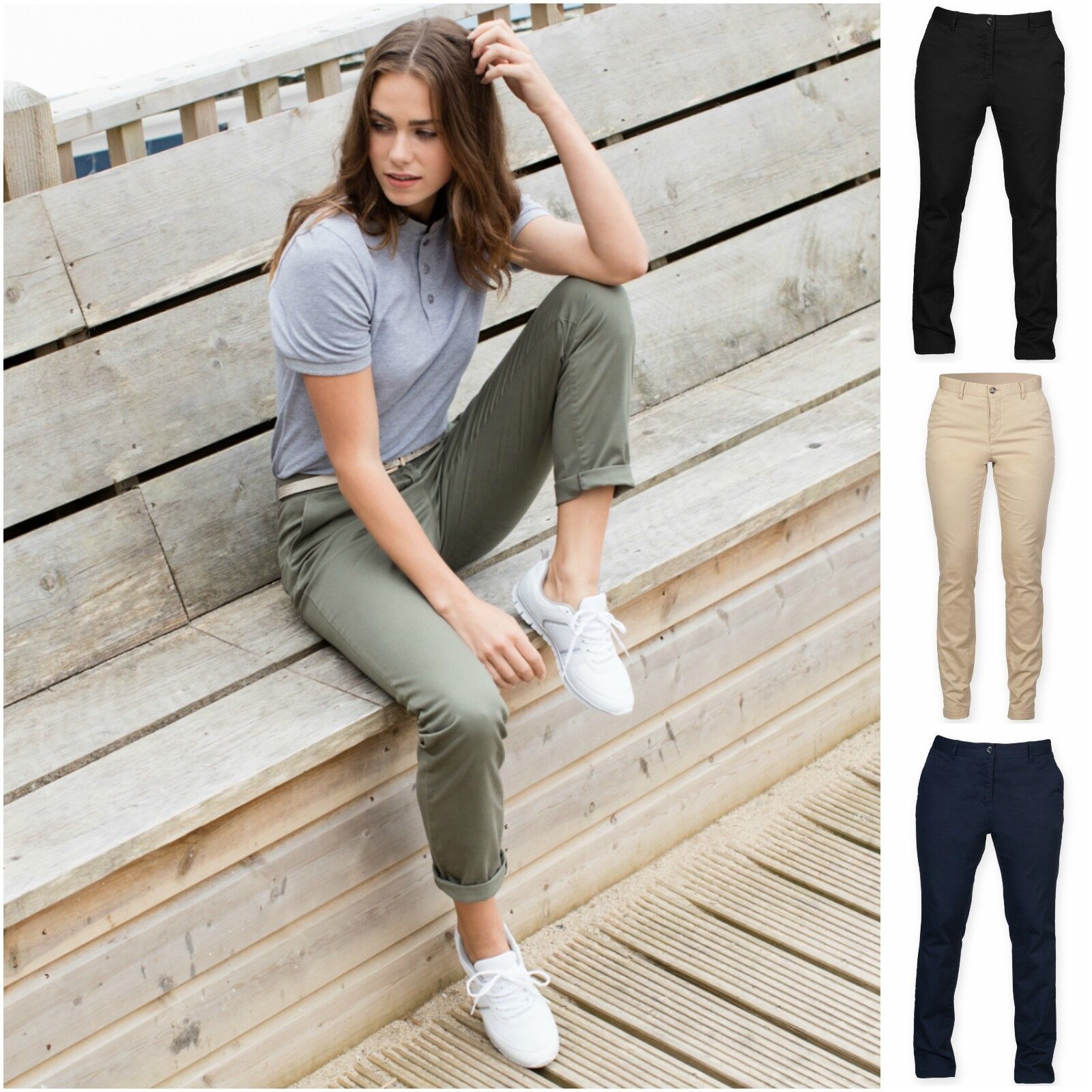 Wear and Accessorize Chinos for Women