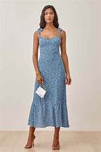 wedding guest gown blue
