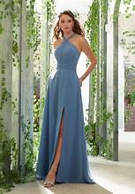 bridesmaid dresses blue