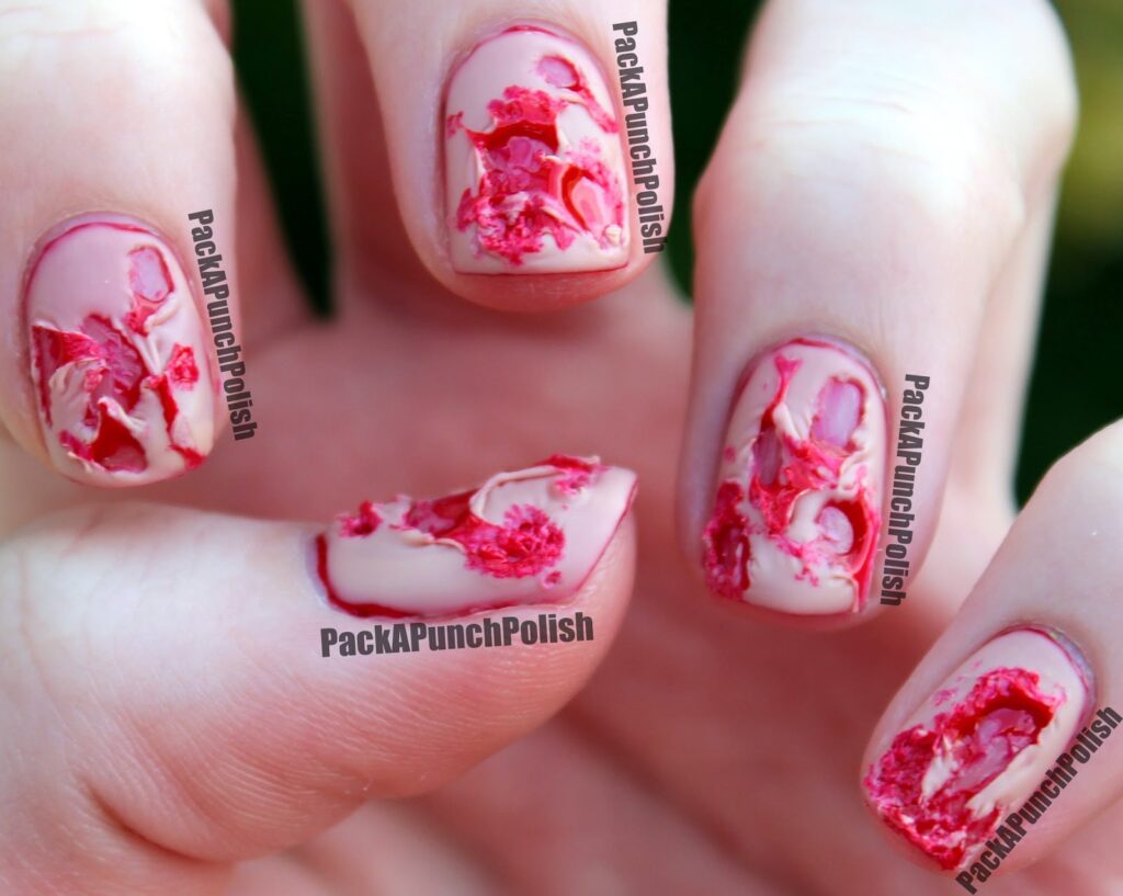 Halloween nail gory