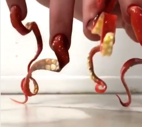 Halloween nail instagram