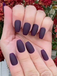 nail shades for fall purple