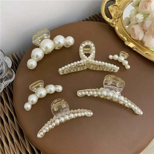 AGIRLVCT Pearl Hair Clips