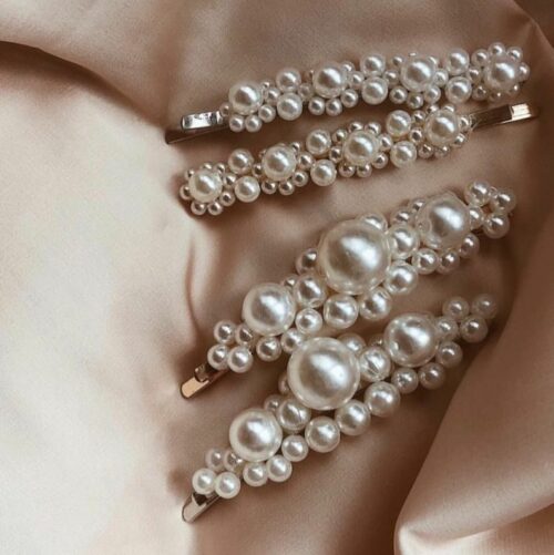 AGIRLVCT Pearl Hair Clips 4
