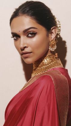 Deepika Padukone in red