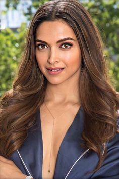 Deepika Padukone in blue