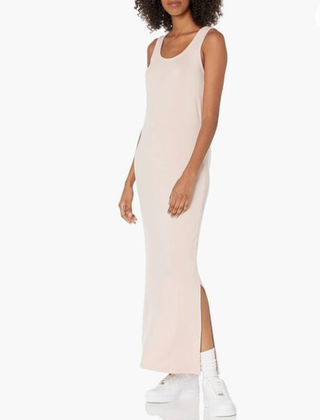 Women’s super-soft terry racerback maxi summer dresses