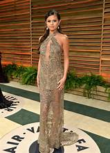 Selena Gomez at the Vanity Fair Oscar Party in February 2011