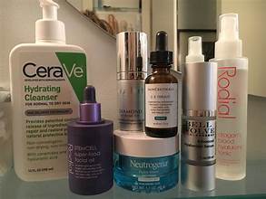 Magnificence items skincare