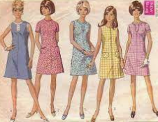 vintage fashion 60's