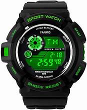 Fanmis Electronic Multifunction Computerized Drove Watches