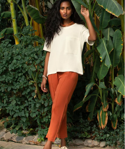 Pakistani western wear White knit top