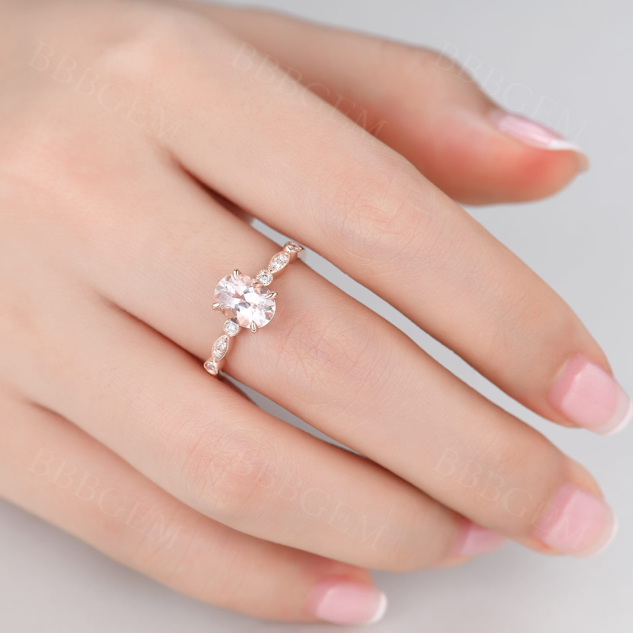 pink_morganite_engagement_ring-peach_morganite_gold_ring-rose_gold_morganite_ring-bbbgem_oval_morganite_jewelry_1__46695 | Fashonation | Fashonation Morganite VS Diamond 2