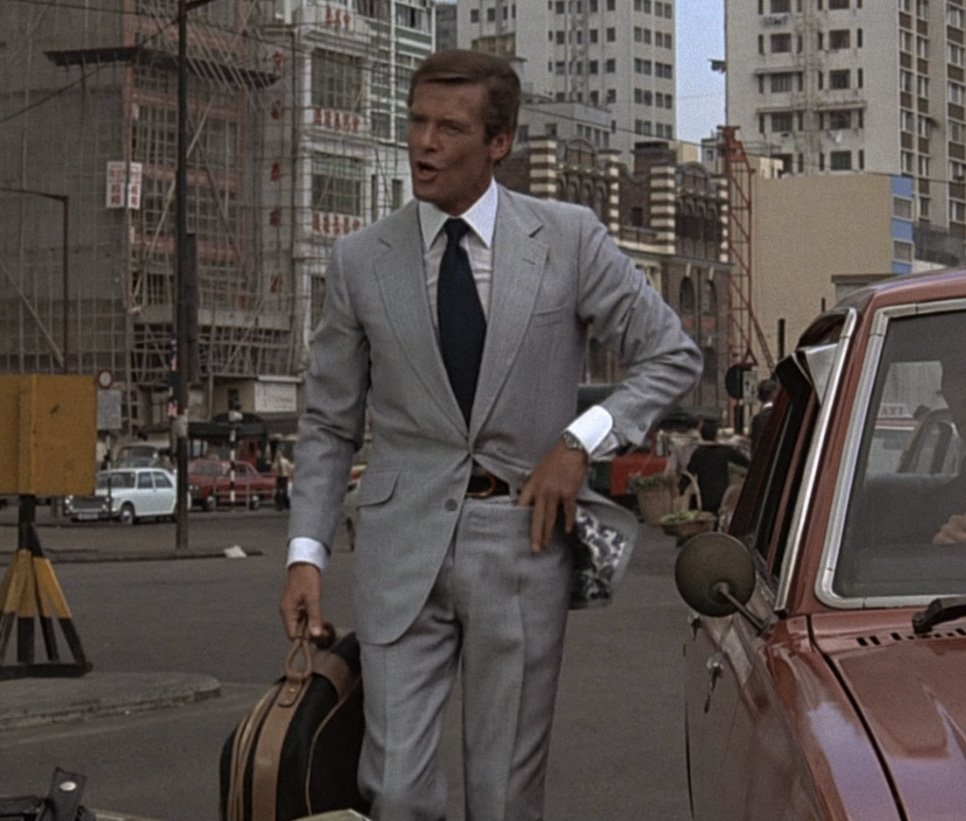  James Bond suits light gray