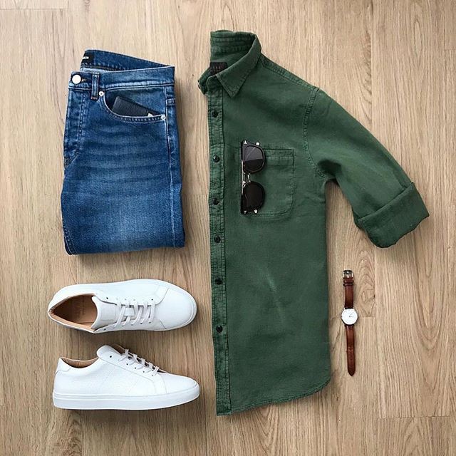 color combinations Green blue and white