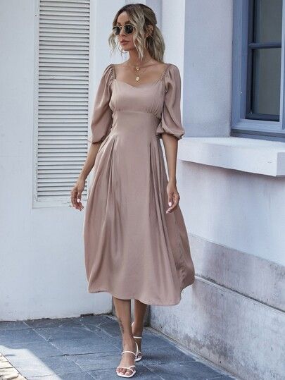 vintage-inspired outfits A Line dresses
